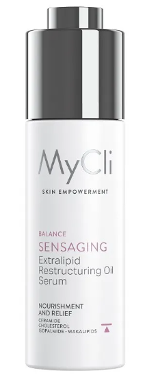 Mycli Balance Sensaging Oil Serum Extralipid Ristrutturante per Secchezza e Pelle Sensibile 30 ml